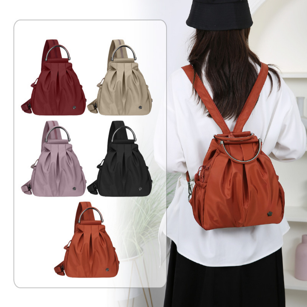 Elegant Pleated Fashion Bag with Premium Handle