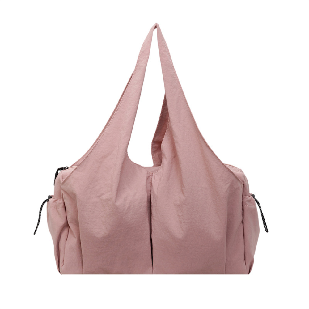 Women’s Casual Hobo Tote Shoulder Bag with Side Pockets