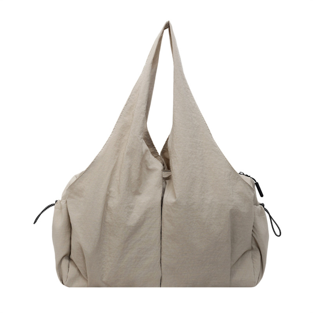 Women’s Casual Hobo Tote Shoulder Bag with Side Pockets