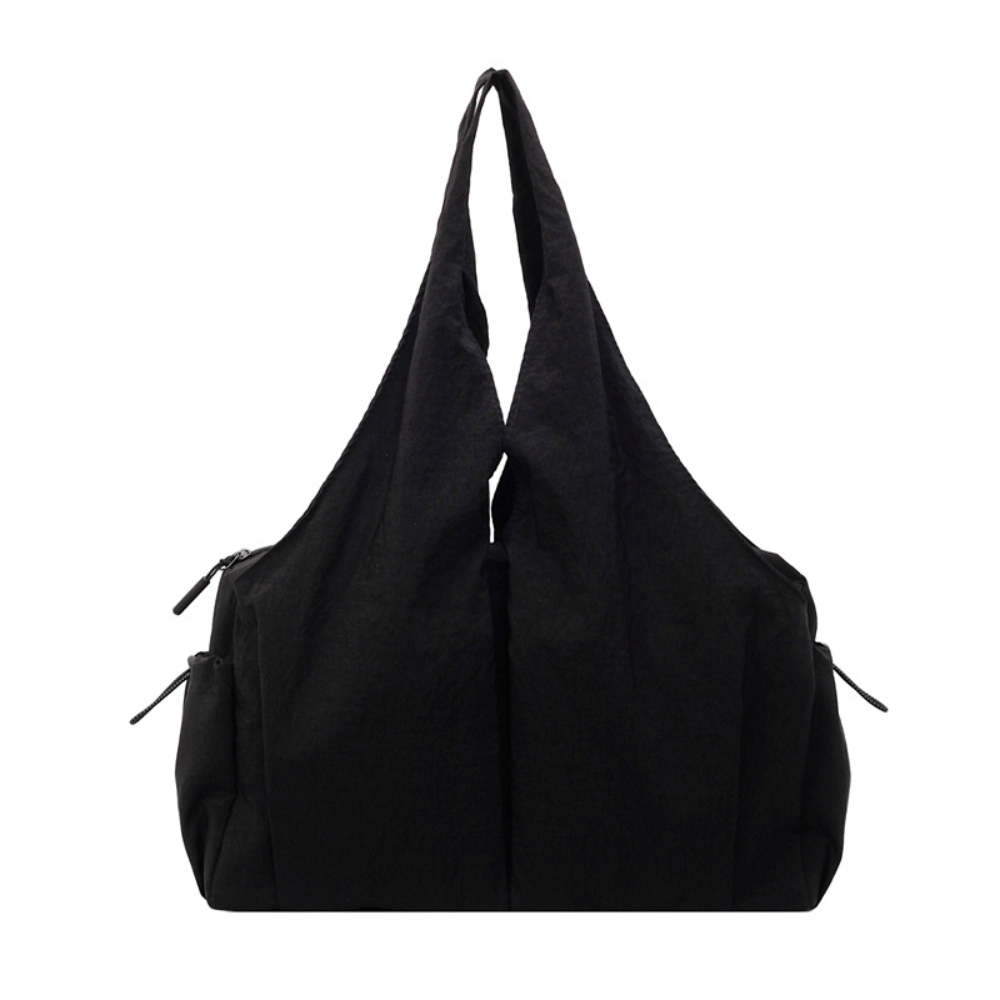 Women’s Casual Hobo Tote Shoulder Bag with Side Pockets